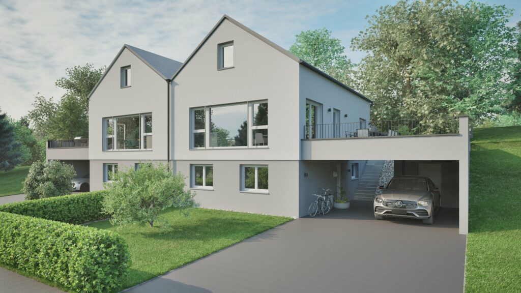 Doppelhaus in Rohrbach
